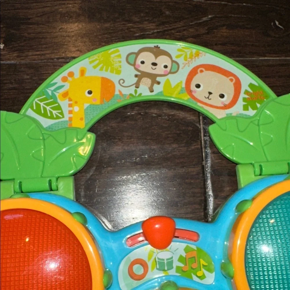 Bright starts musical Colorful safari beats Animal-Themed musical toy